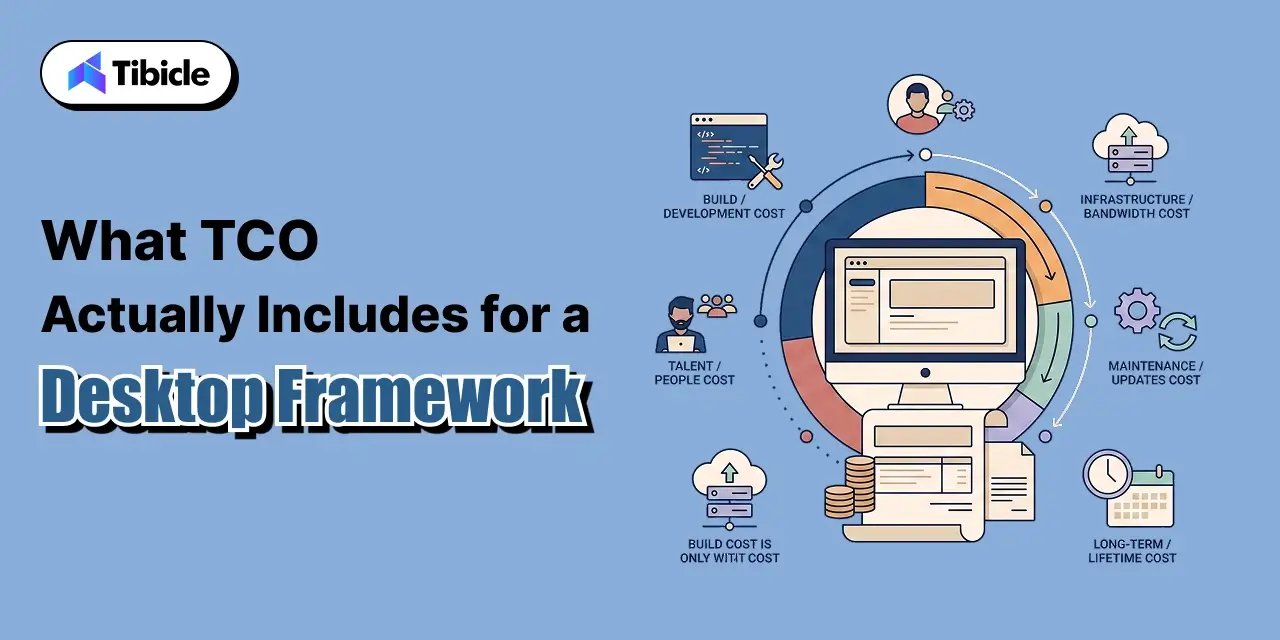 native desktop vs Electron framework