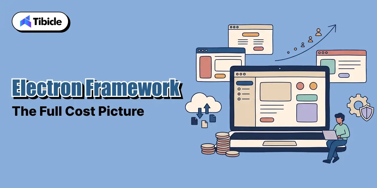 native desktop vs Electron framework