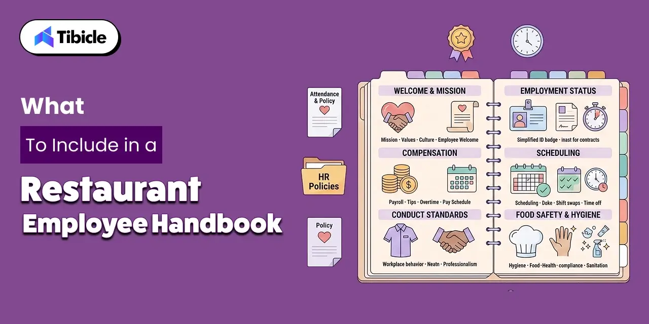 restaurant employee handbook