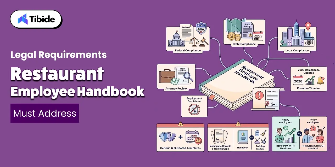 restaurant employee handbook