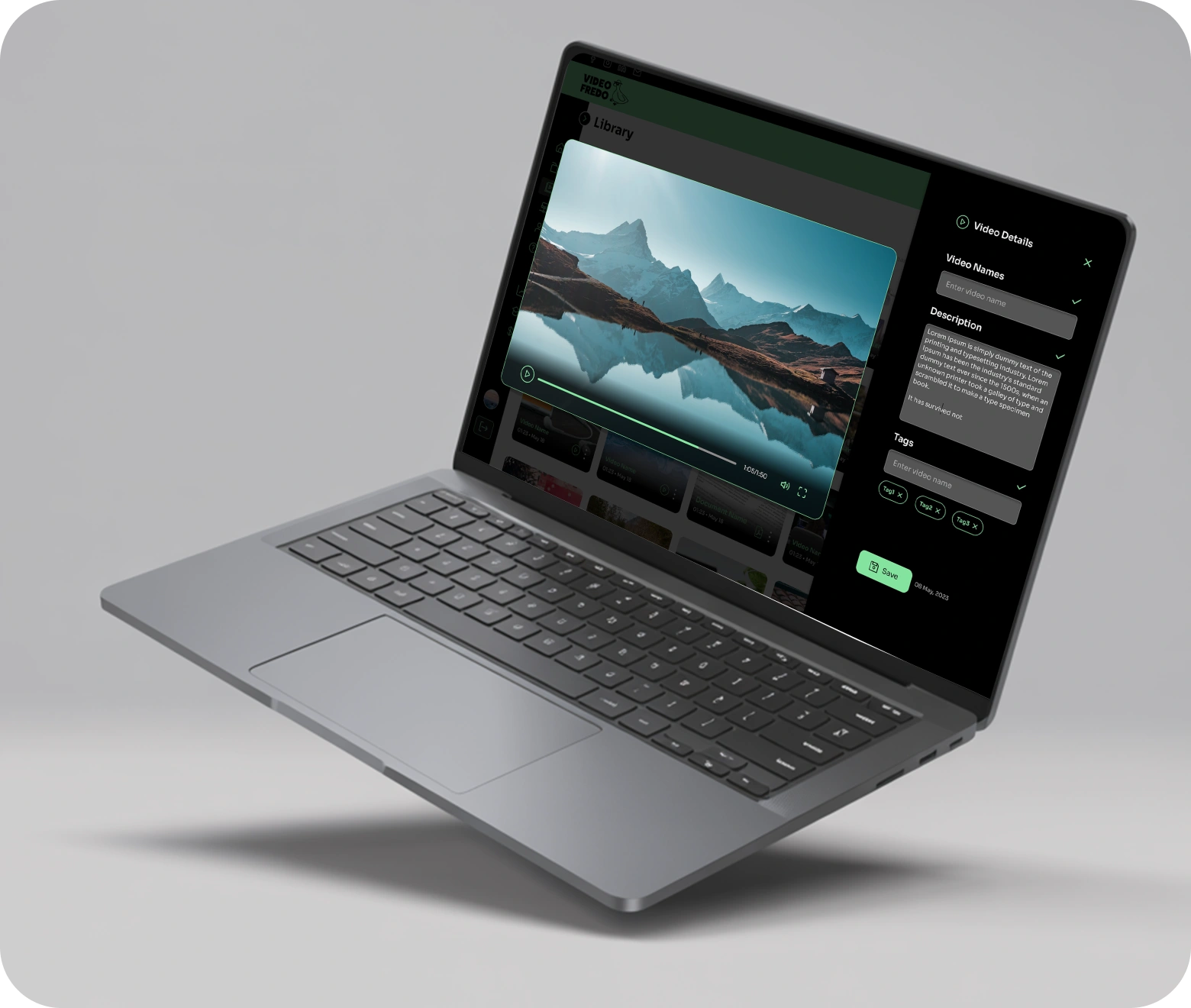 Three.js-Powered Video Preview