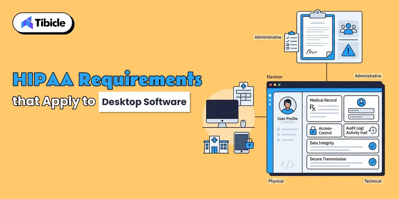 healthcare desktop app development electron