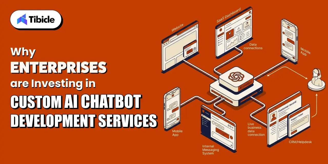 custom ai chatbot development services 