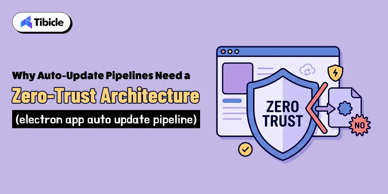 electron app auto update pipeline