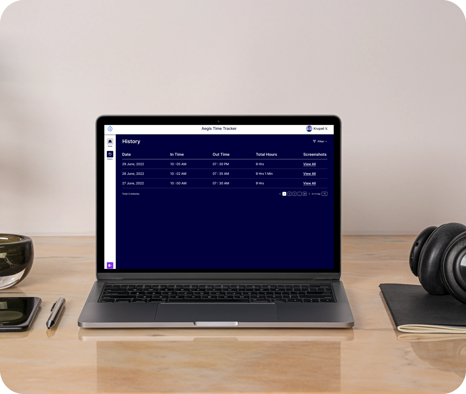 Performance Dashboard & History
