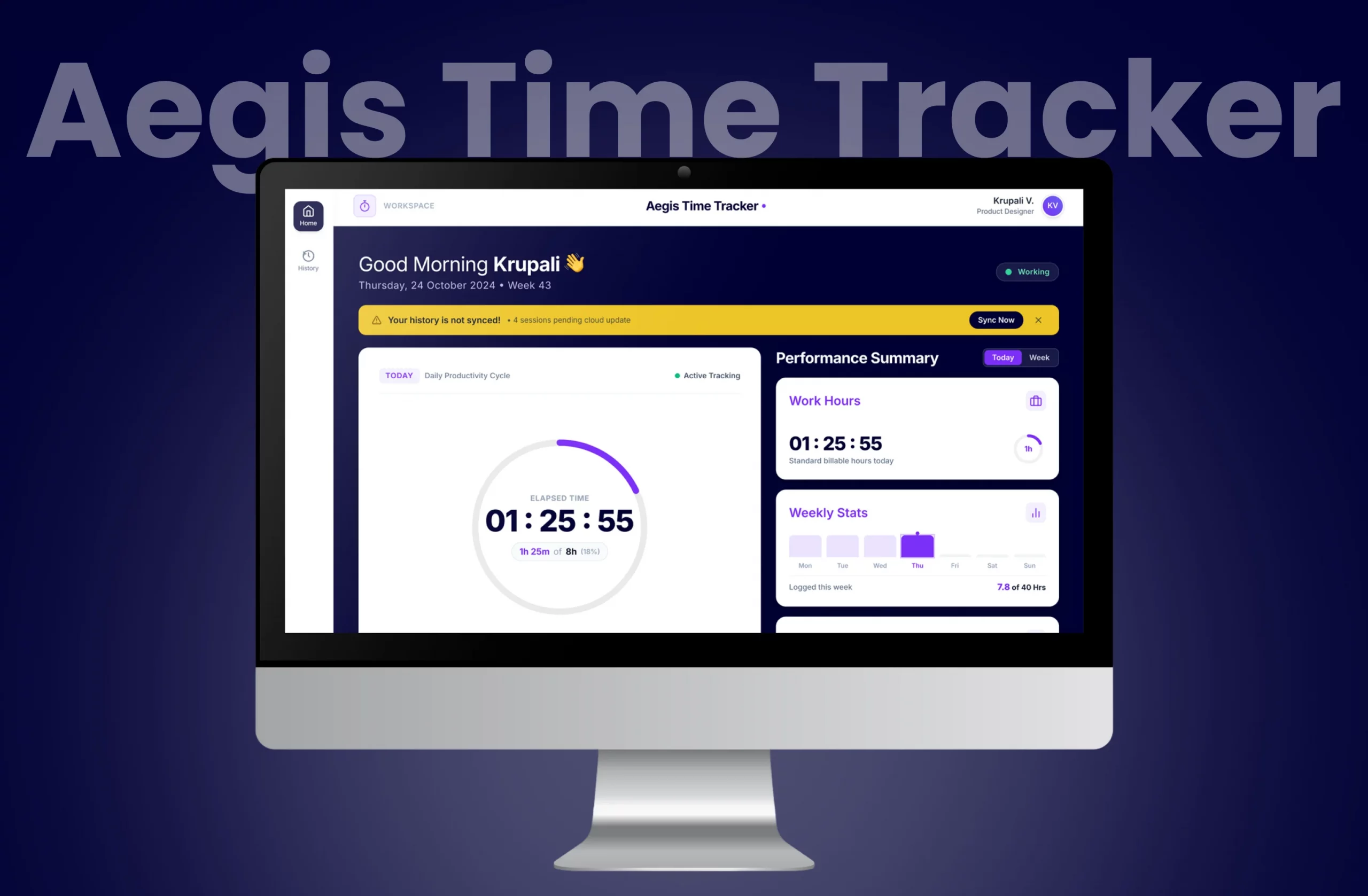 Aegis Time Tracker