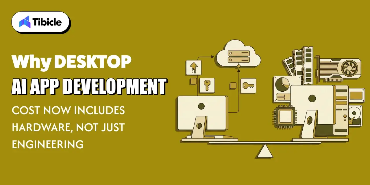 desktop ai app development cost