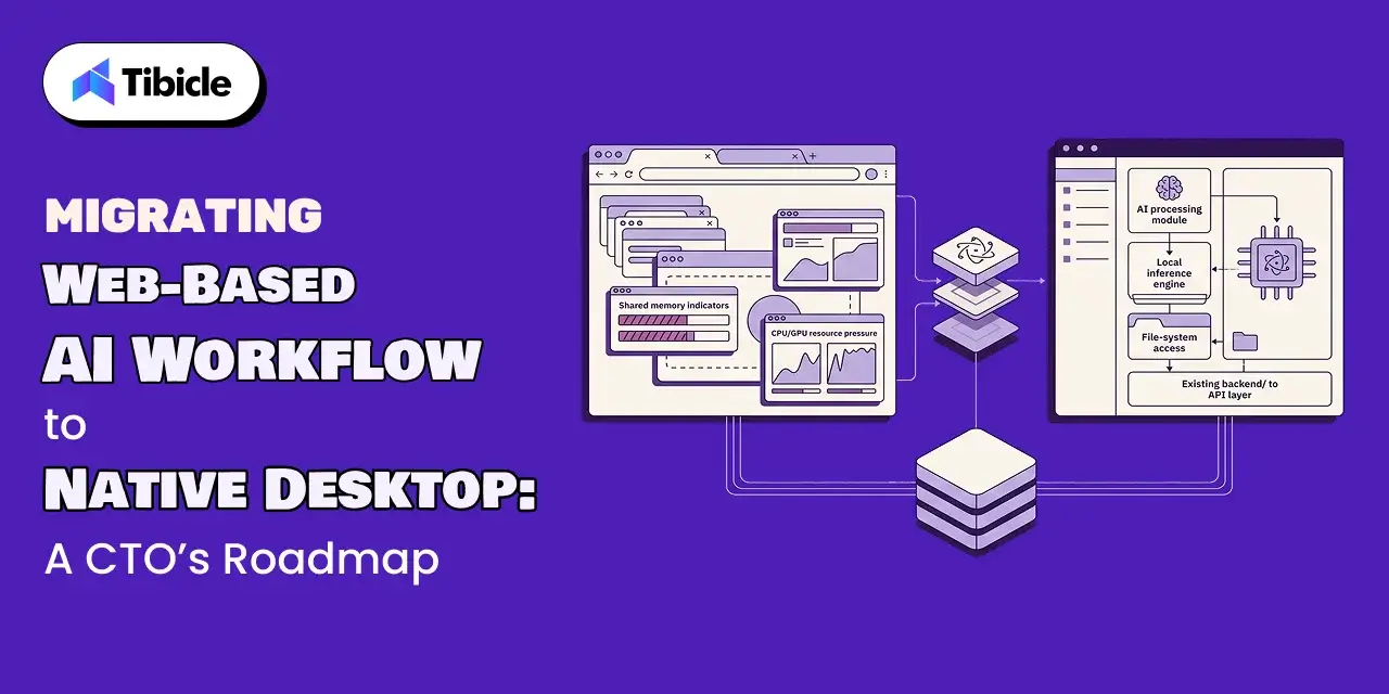 migrate web ai app to electron desktop